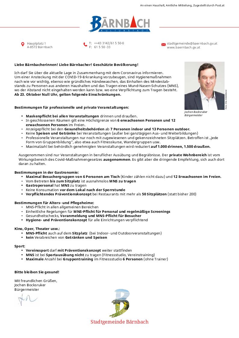 Infoblatt Covid19 vierzehn ab