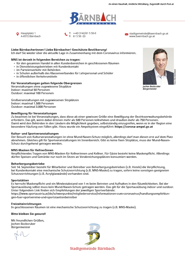 Infoblatt Covid19 zwoÌlf